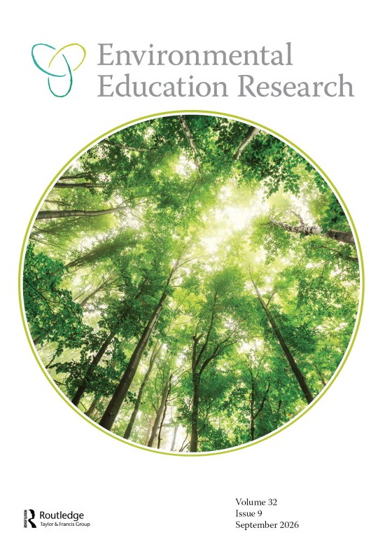 Naslovnica revije Environmental Education Research, letn. 32 (2026), št. 9