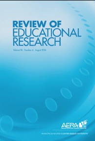 Naslovnica revije Review of Educational Research, letn. 96 (2026), št. 5